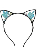 Cyan Aura Cat Ears