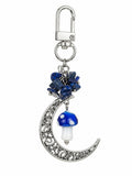 Sodalite Mushroom and Moon Clip