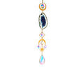 Celestial Agate Suncatcher - Marine Blue
