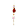 Celestial Agate Suncatcher - Orange