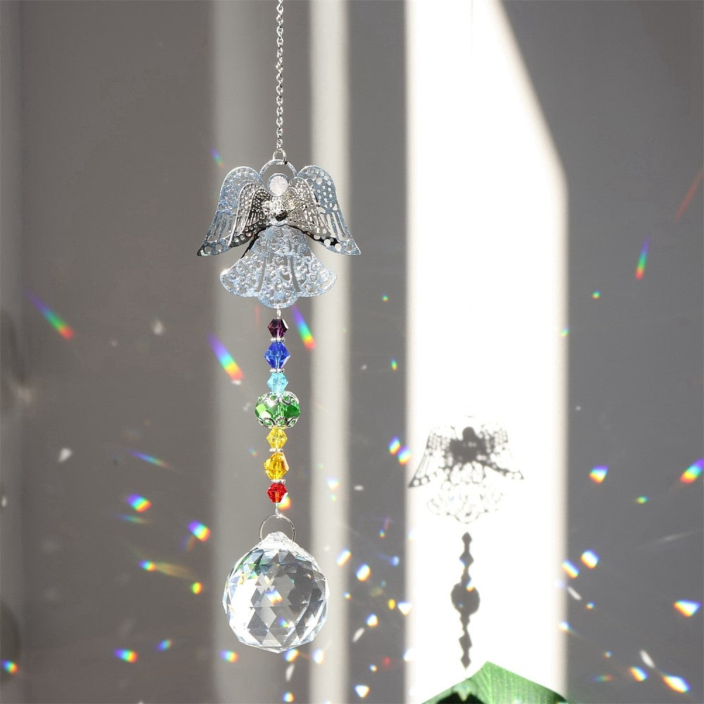 Angel Chakra Ball Suncatcher