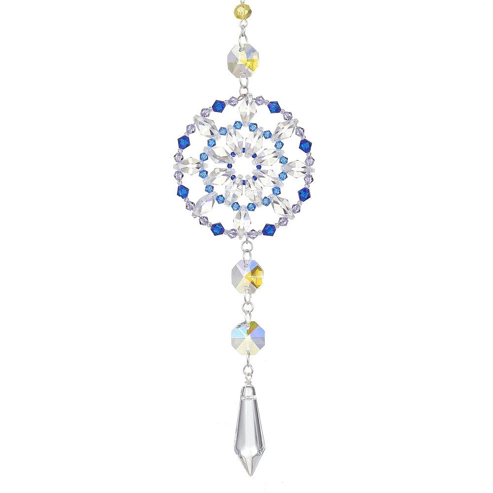 Blue Flower Suncatcher