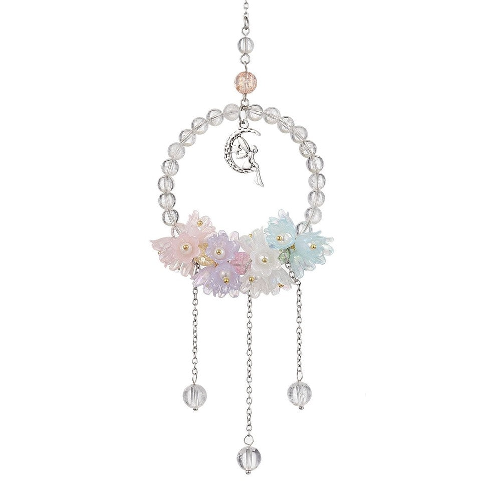 Fairy on the Moon Suncatcher
