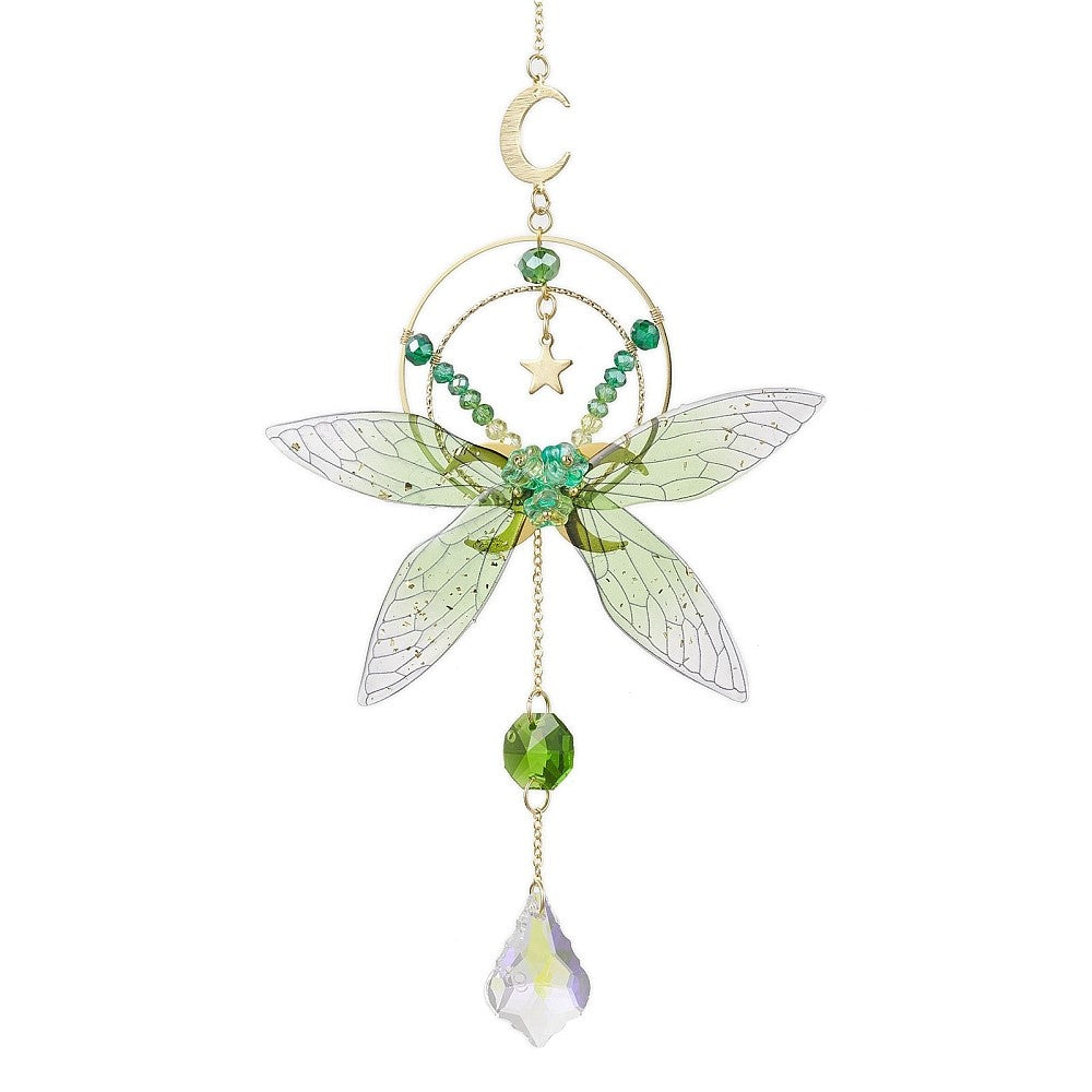 Green Fairy Suncatcher