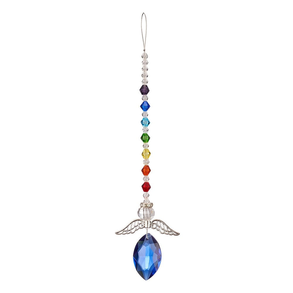 Blue Angel Chakra Suncatcher