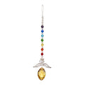 Yellow Angel Chakra Suncatcher
