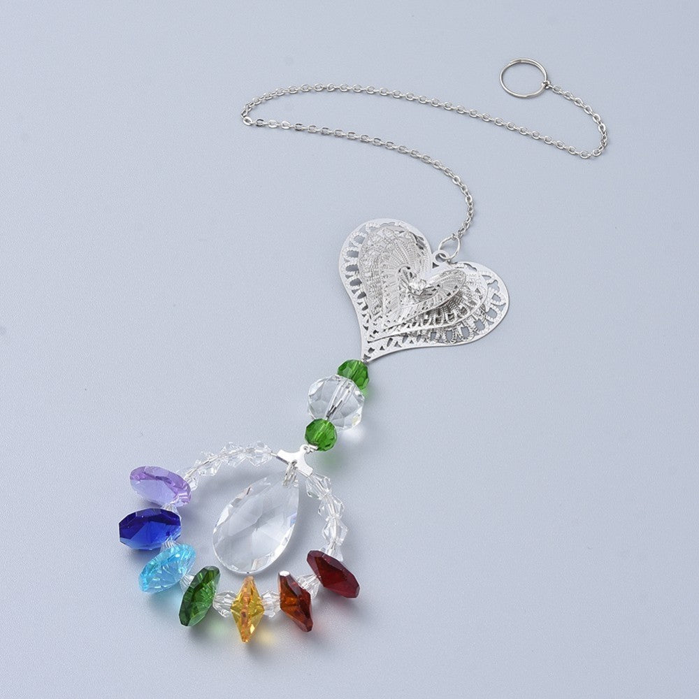 Heart Chakra Suncatcher