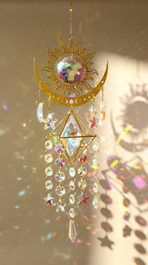 Moon and Sun Large Suncatcher