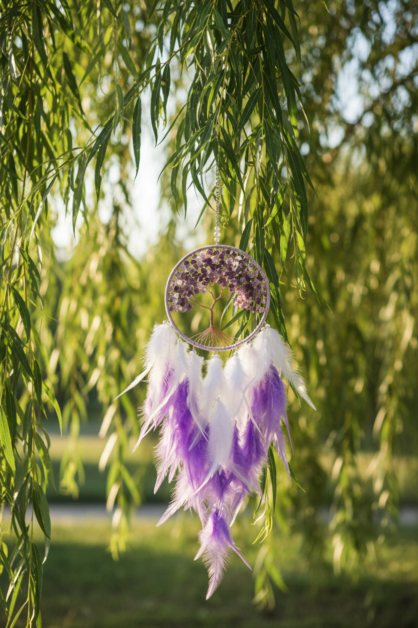 Amethyst Tree Mandala