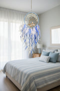 Aquamarine Double tree Mandala