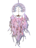 Rose and Clear Quartz tree Mandala