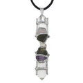 Quantum Love Moldavite Baby Wand Pendant