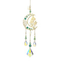 Green Mushroom Garden Suncatcher