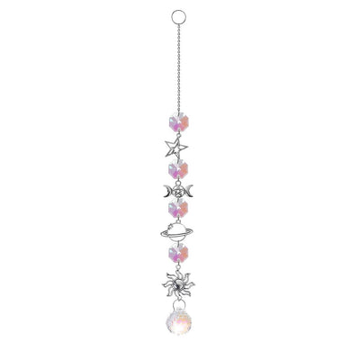 Triple Moon Celestial Suncatcher