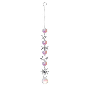 Triple Moon Celestial Suncatcher