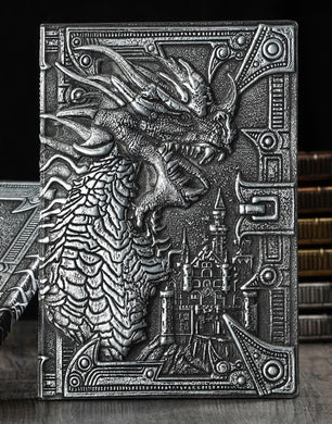 Dragon Journal - Pewter Color