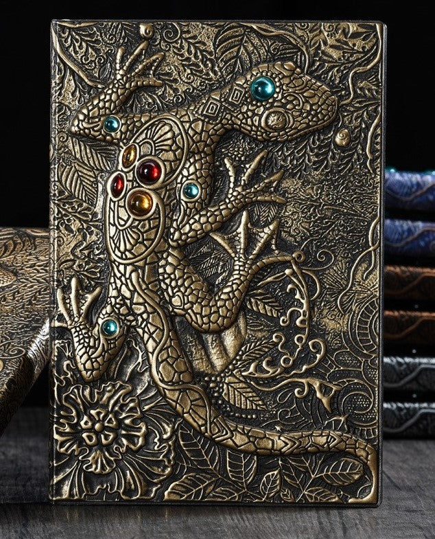 Salamander Journal - Gold Color