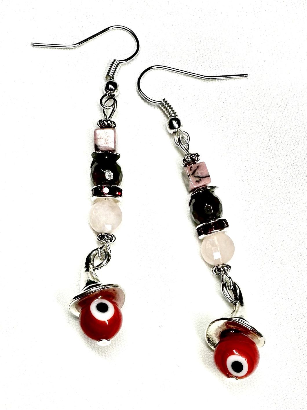 Passion Evil Eye Witch Hat Earrings