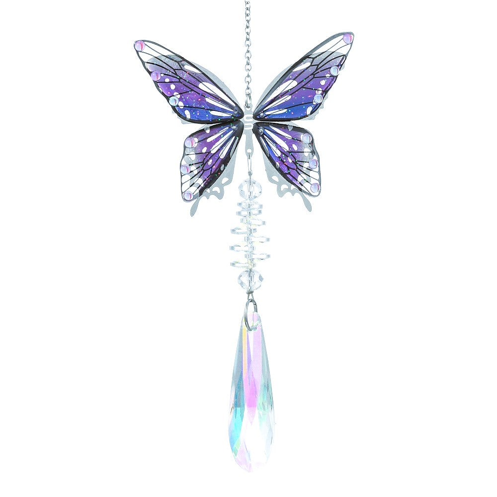 Purple Wing Butterfly Suncatcher