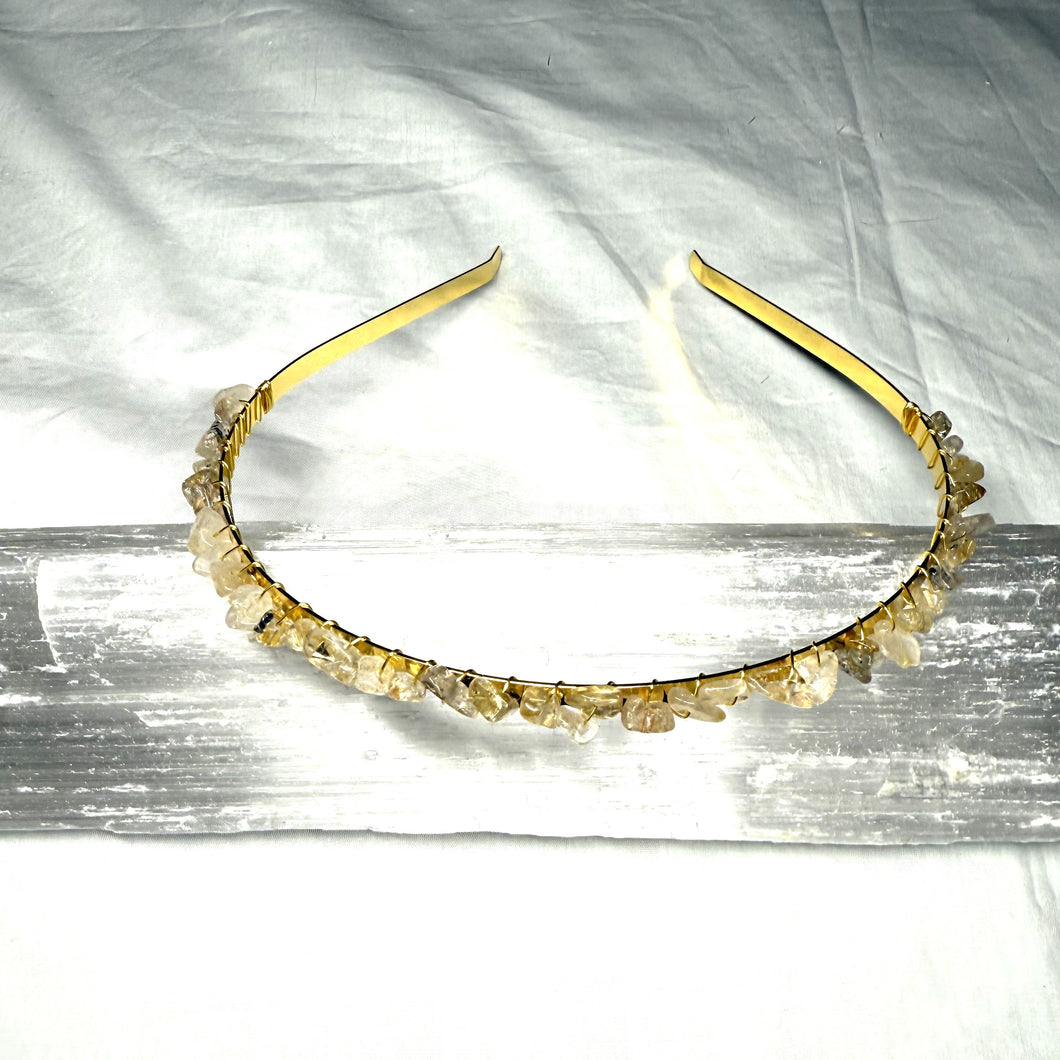 Golden Rutile Hair Bands