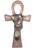 Rose Quartz Ankh