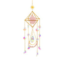 Rose Quartz Geometric Suncatcher