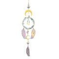 Feather Fluorite Suncatcher