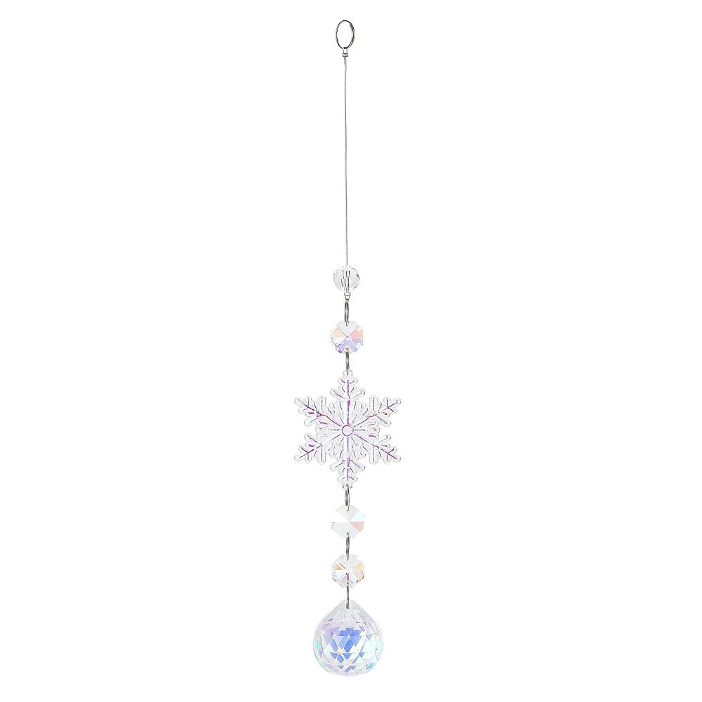 Snowflake Glass Suncatcher 2