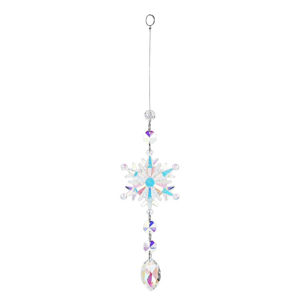 Snowflake Glass Suncatcher 4