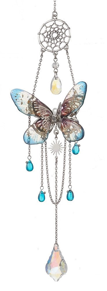 Blue Butterfly Suncatcher