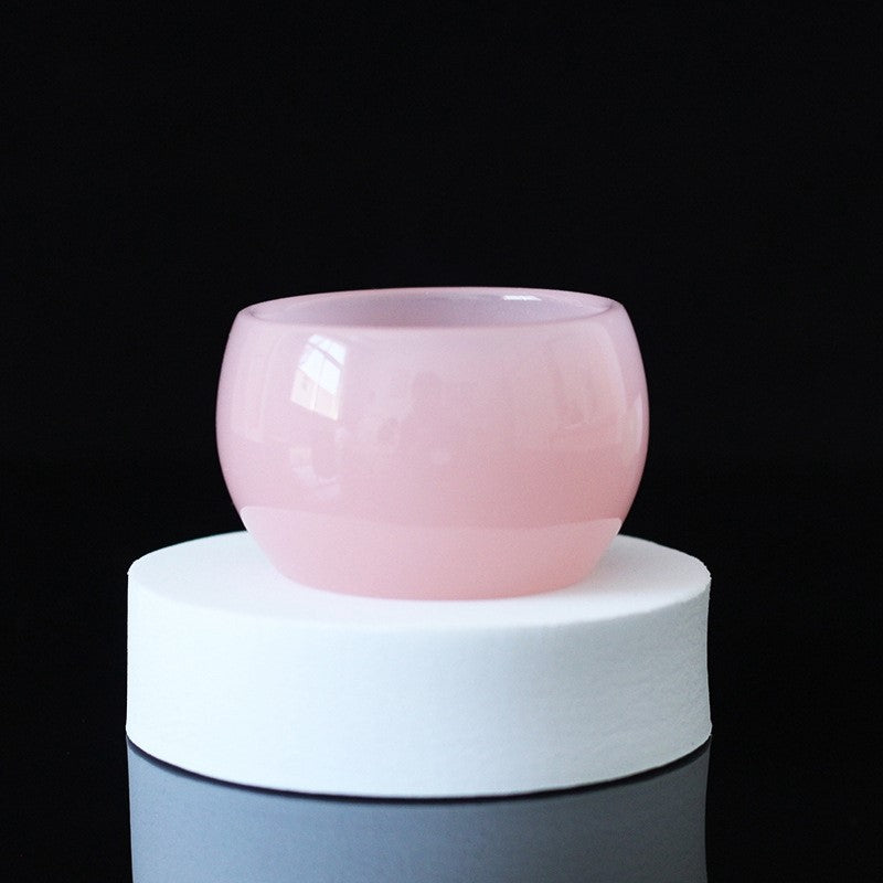 Pink Agate Tea Cup