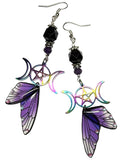 Triple Goddess Protection Earrings