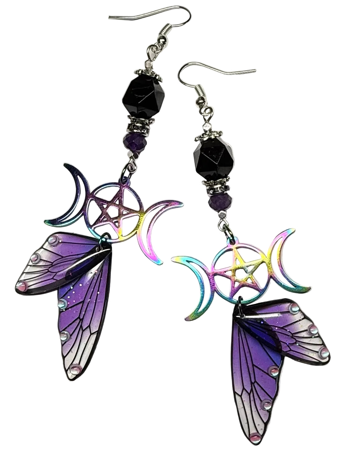 Triple Goddess Protection Earrings