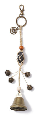 Bell with Black Tourmaline Decor