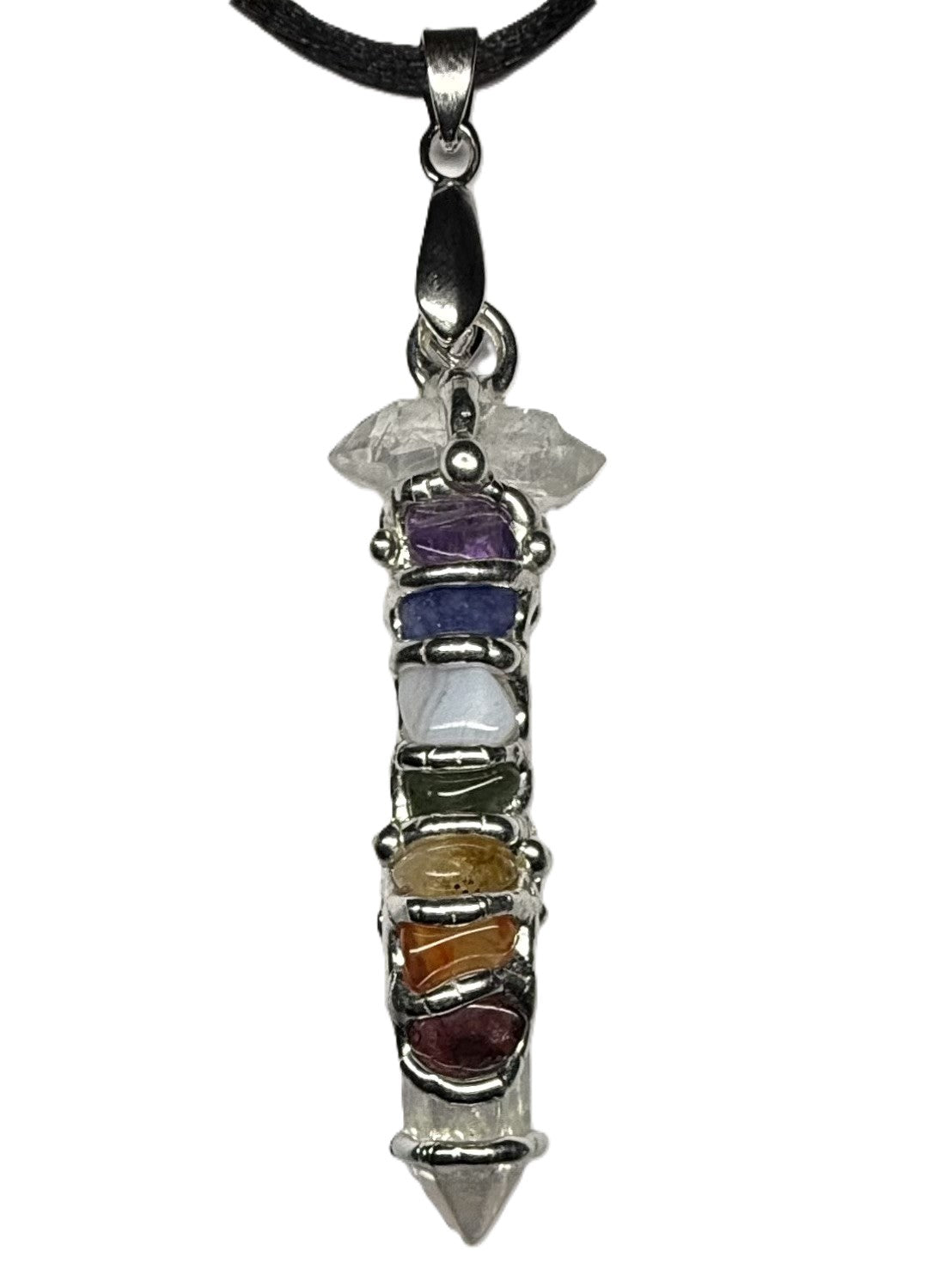 Chakra Baby Wand Pendant