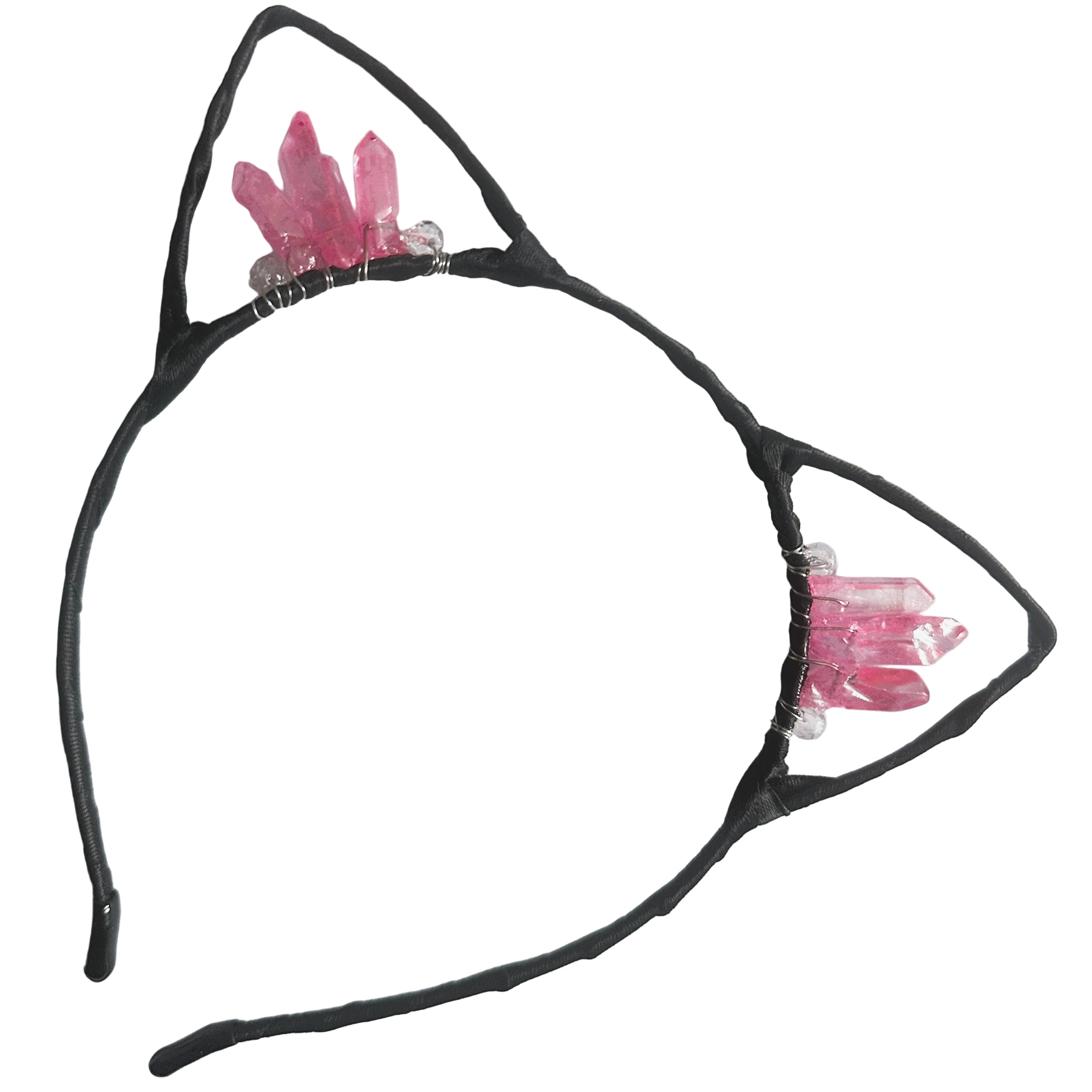 Medium Pink Cat Ears