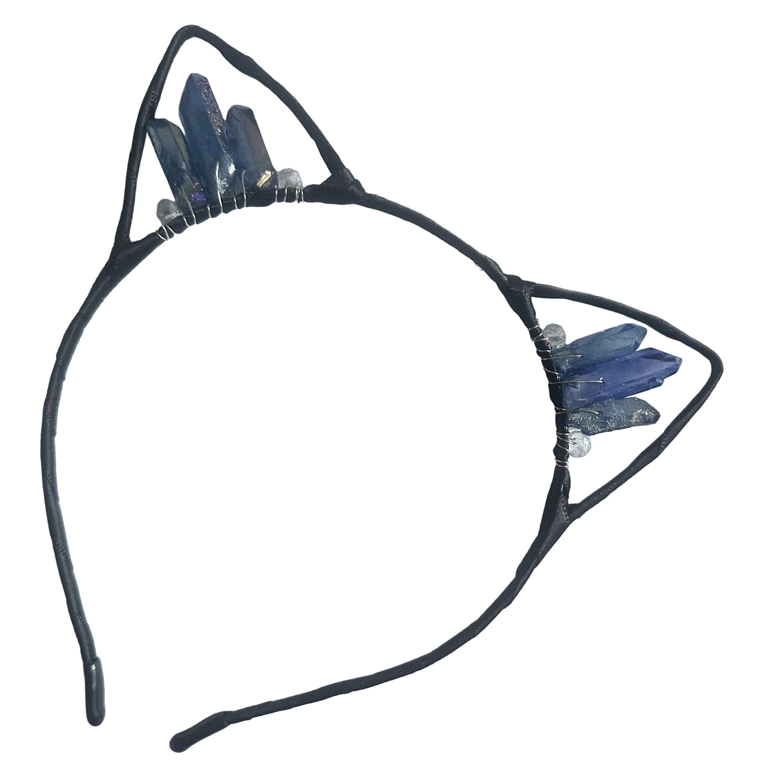 Midnight Aura Blue Cat Ears
