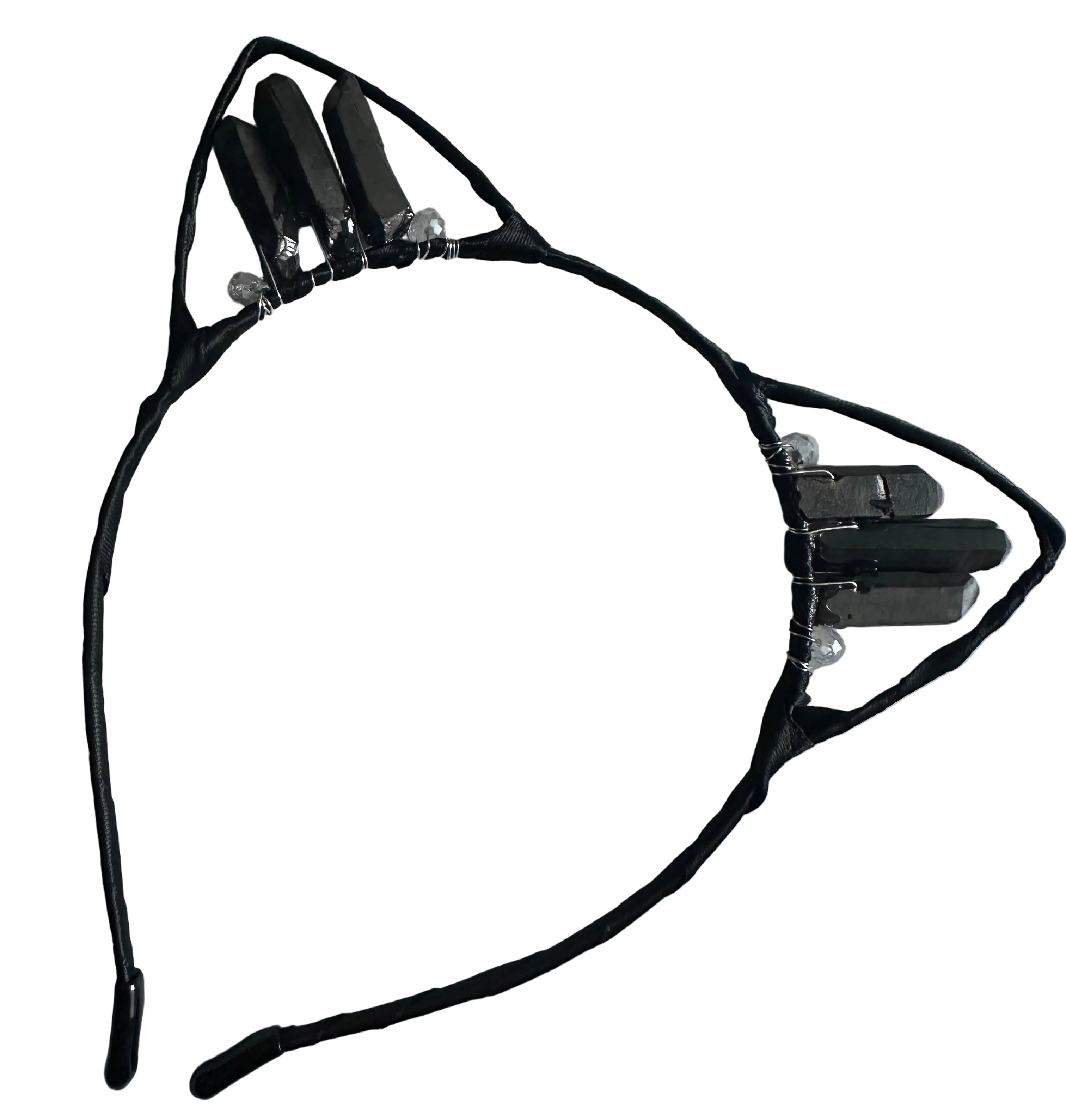 Hematite Color Aura Cat Ears