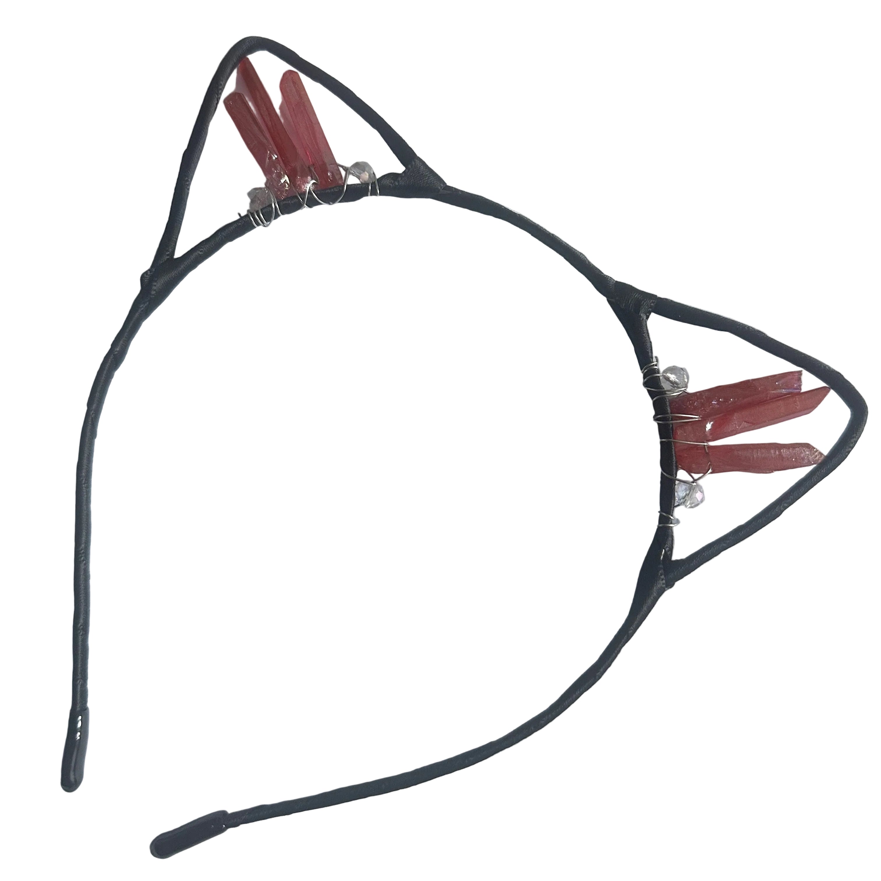 Light Aura Red Cat Ears