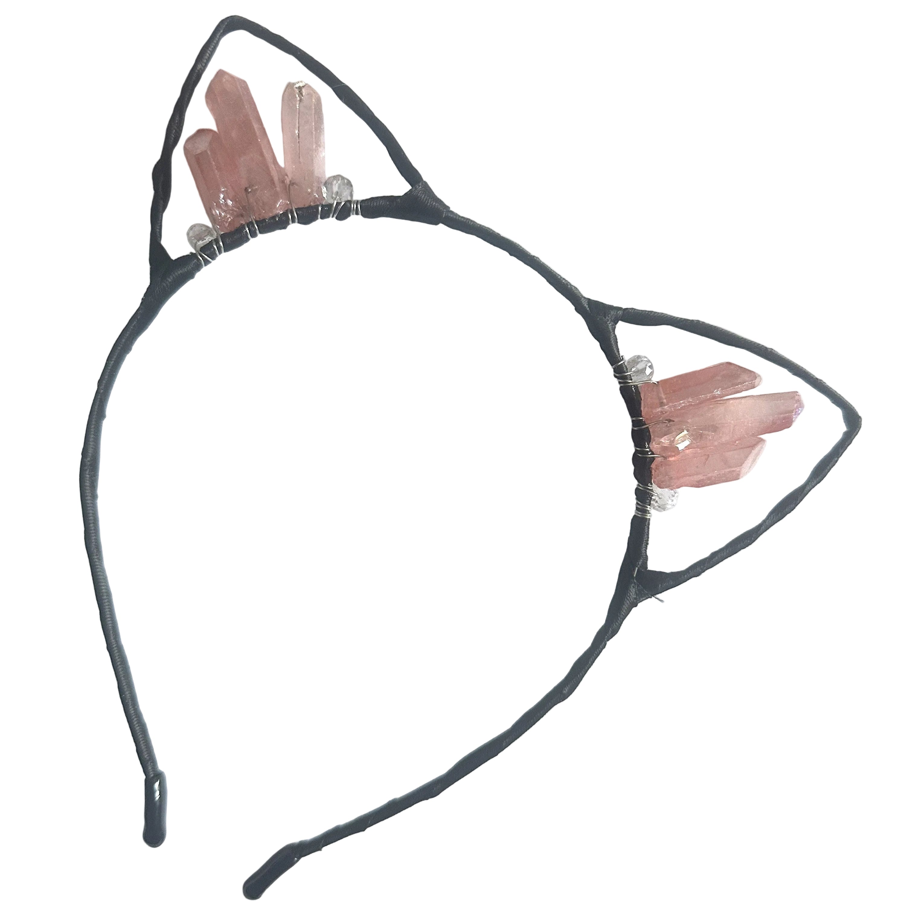Rose Gold Aura Cat Ears