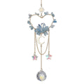 Aquamarine Heart Suncatcher