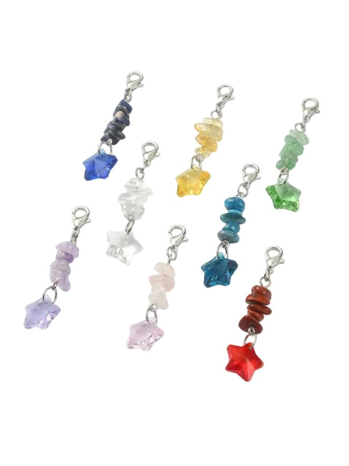 Gemstone Chip Clip set