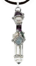 Ask Believe Receive Baby Wand Pendant