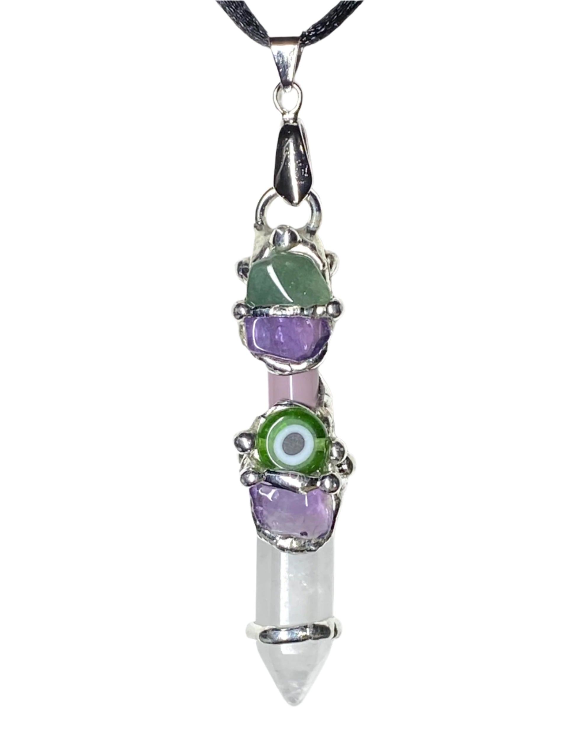 Healer Evil Eye Baby Wand Pendant