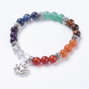 Yoga Lotus Chakra Bracelet