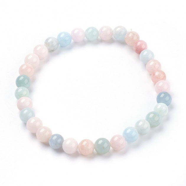 Morganite 6mm Bracelet – Dream Seeds™