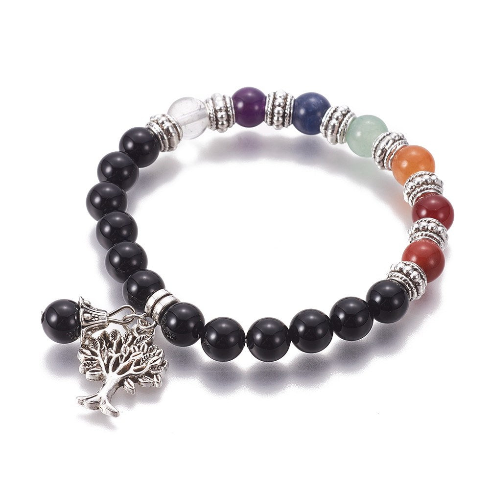 Lava Tree Chakra Bracelet