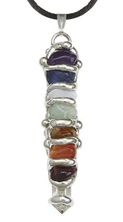 Chakra Baby Wand Pendant