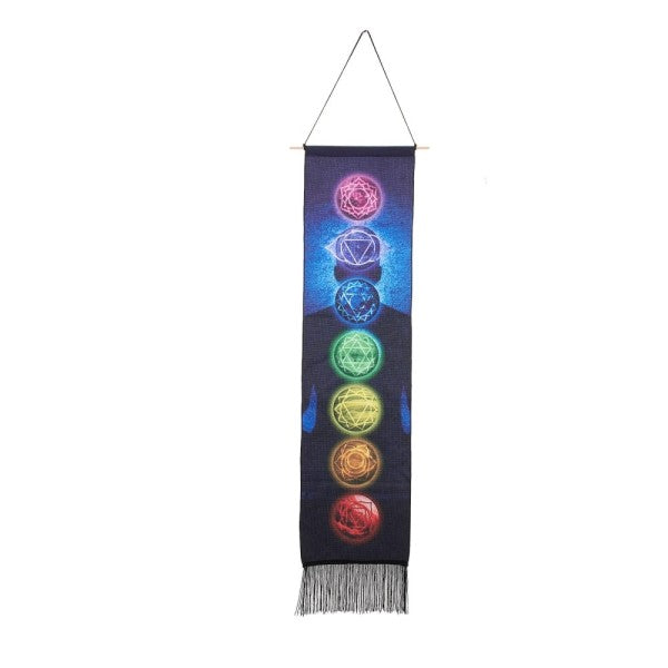 Chakra Yoga Wall Banner Decor