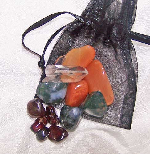 Confidence Medicine Stone Pouch